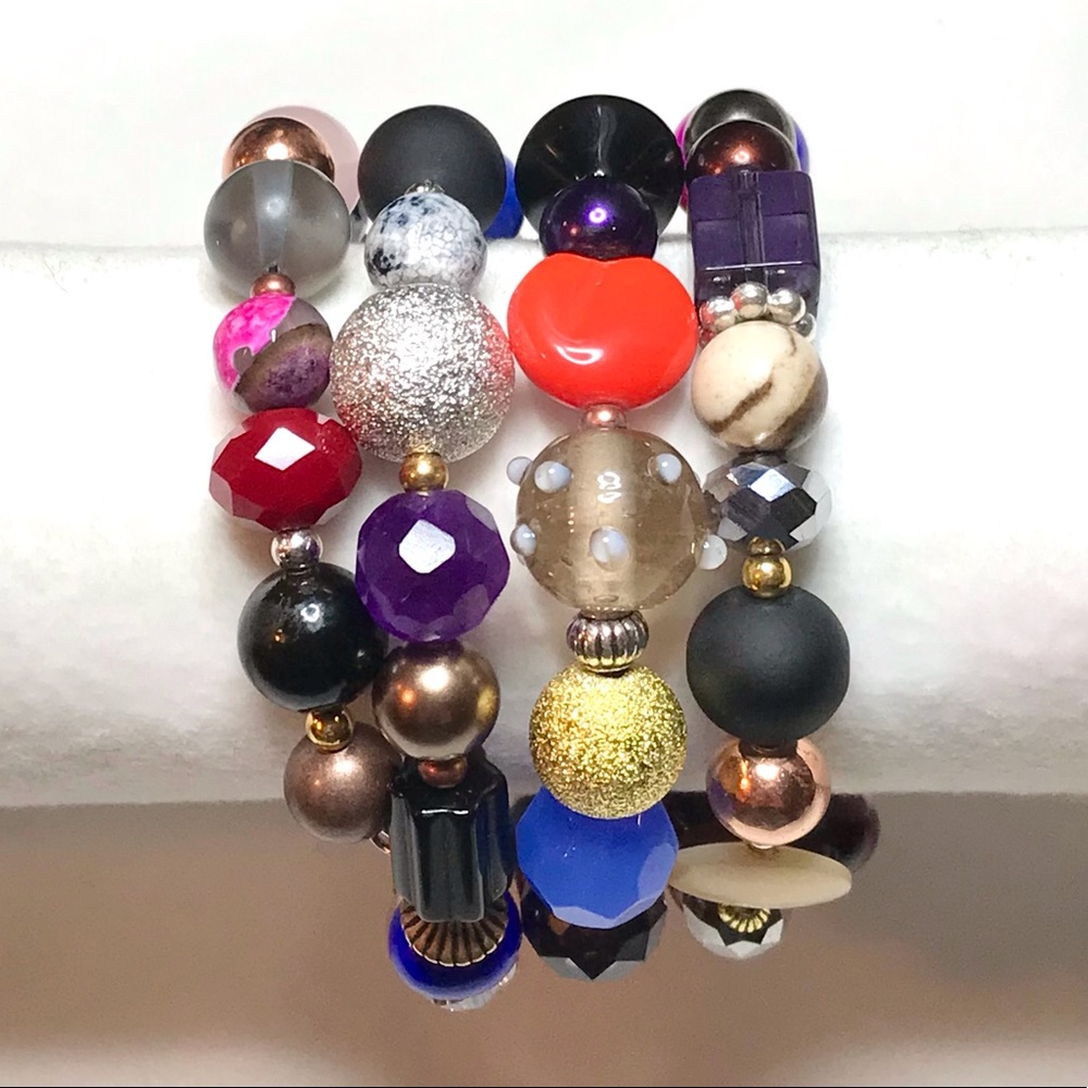 Handmade Bracelet with Vintage and Modern Elements (NB76-3H) New Without Tags - Picture 6 of 11